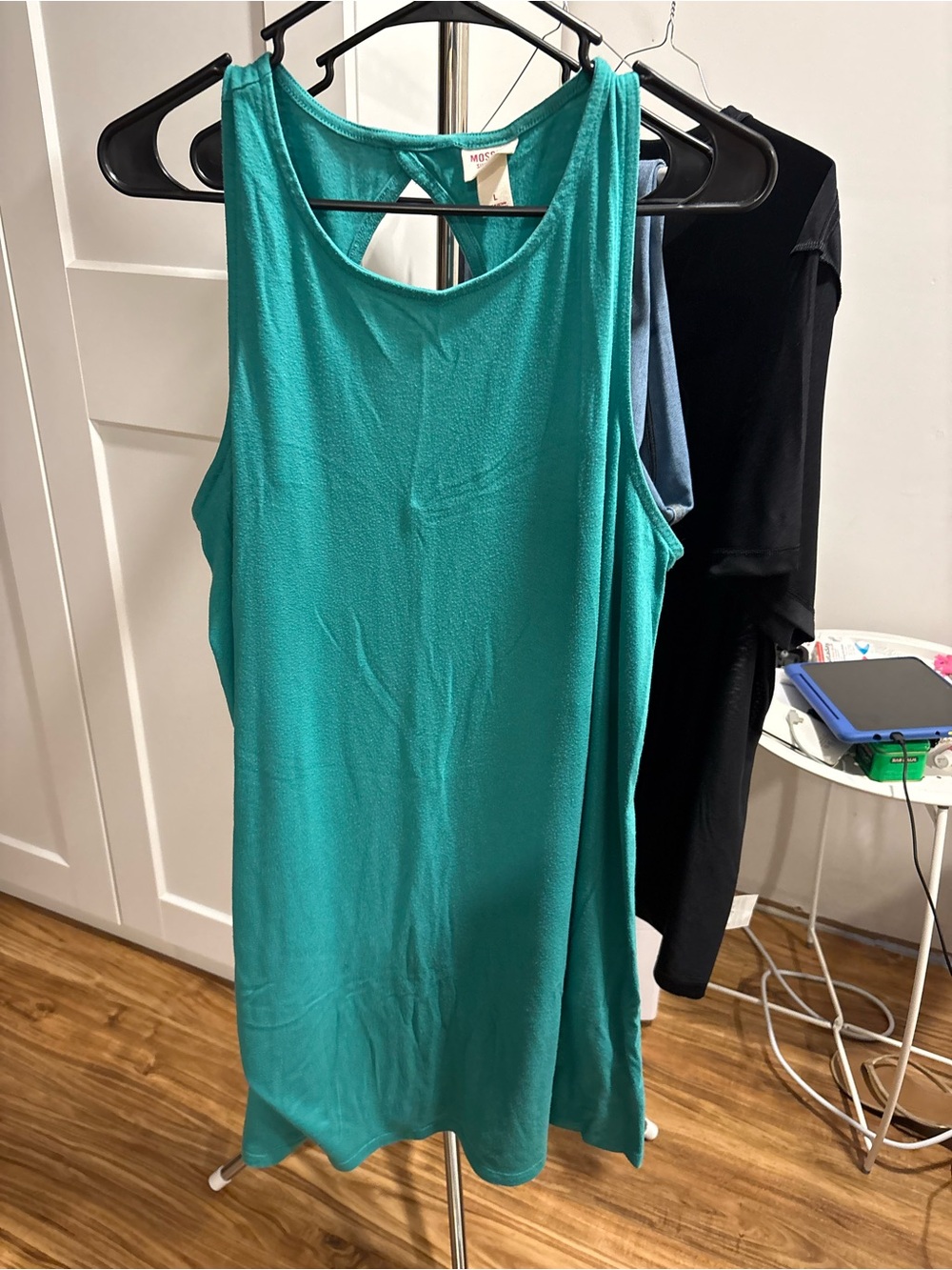 Sleeveless Teal Tank Top - Lightweight Women's Top